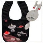 New Light-Up Star Trek Enterprise Feeding Set for Babies