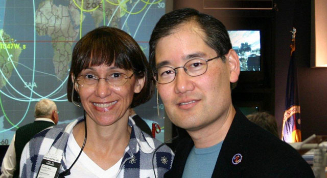 Star Trek Consultant, Michael Okuda on Remastering TNG michael-denise-okuda