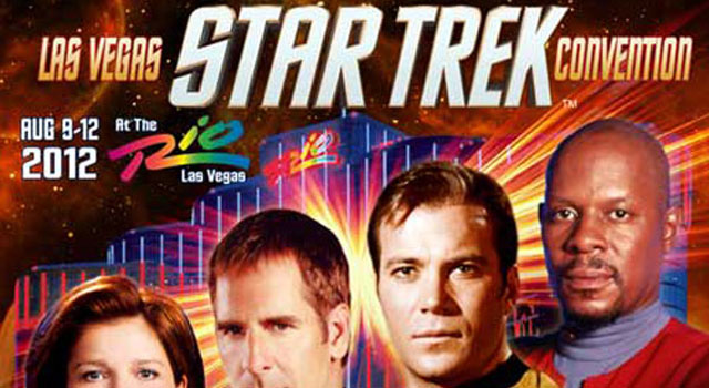 Poster for 2012 Las Vegas Star Trek Convention Unveiled