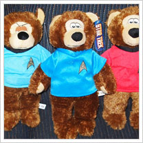Star Trek Teddy Bears