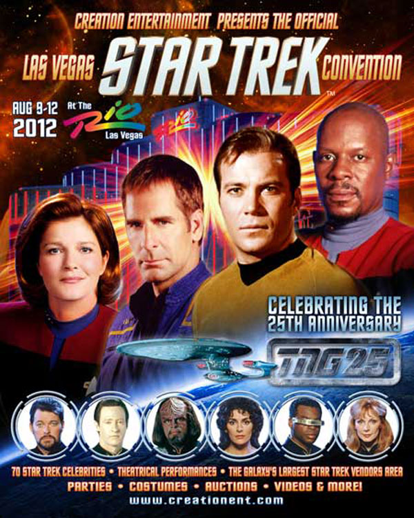 Star Trek Las Vegas 2012 Poster