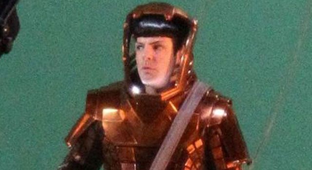 PICS: More Leaked Photos of Zachary Quinto as Spock on the Set of Star Trek 2