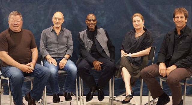 PHOTO: All Five Star Trek Captains Together for the First Time