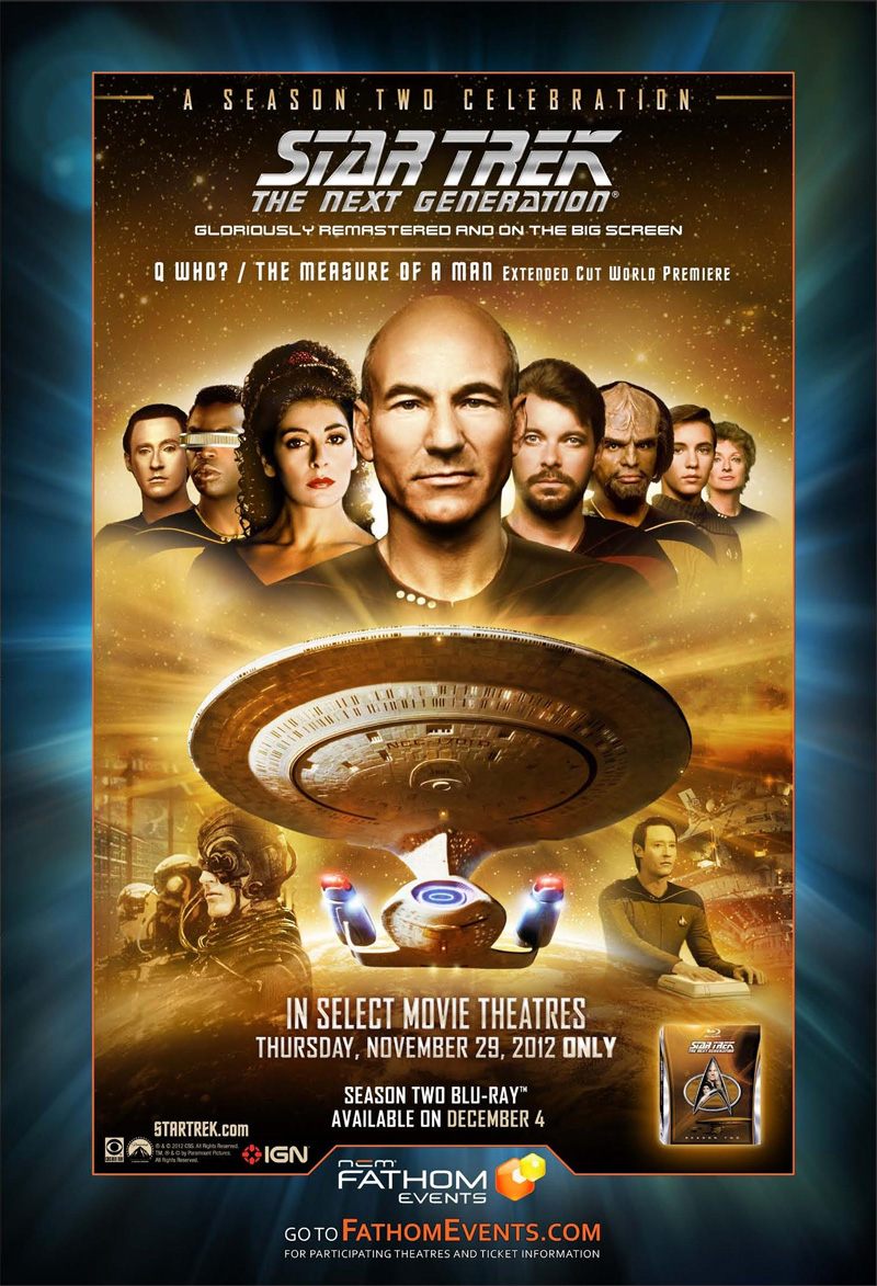 Star Trek TNG Season 2 Theater Event Poster