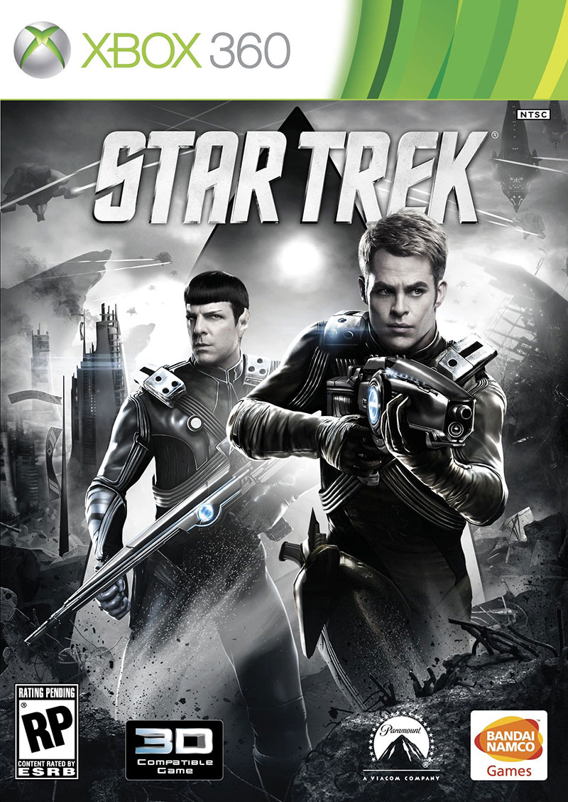 Star Trek Video Game Cover Art