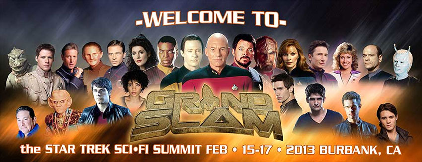 Creation Entertainment's 'Grand Slam Convention: The Star Trek & Sci-Fi Summit' returns to Los Angeles on Friday, February 15th.