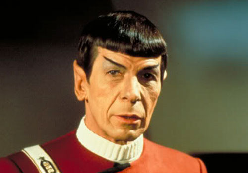 Nimoy as Spock from 