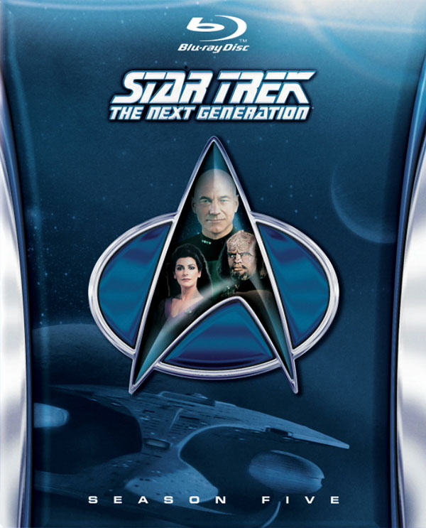 Star Trek: TNG Season 5 Blu-ray cover art
