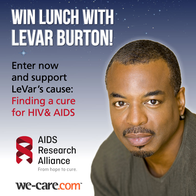 Win lunch with LeVar Burton