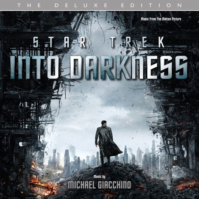 Cover art for Michael Giacchino's expanded 'Star Trek Into Darkness' soundtrack
