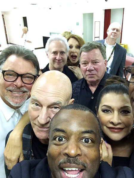 LeVar Burton's Ultimate Star Trek Selfie