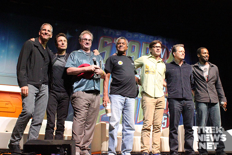 The cast of "Star Trek: Enterprise" at STLV 2014