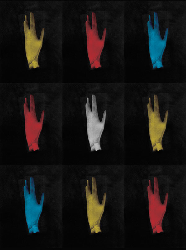 “Hand in Vulcan Gesture” by Leonard Nimoy