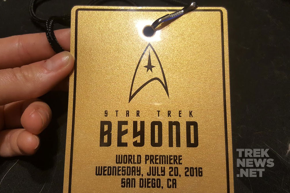 Our golden ticket to the premiere of Star Trek Beyond in San Diego