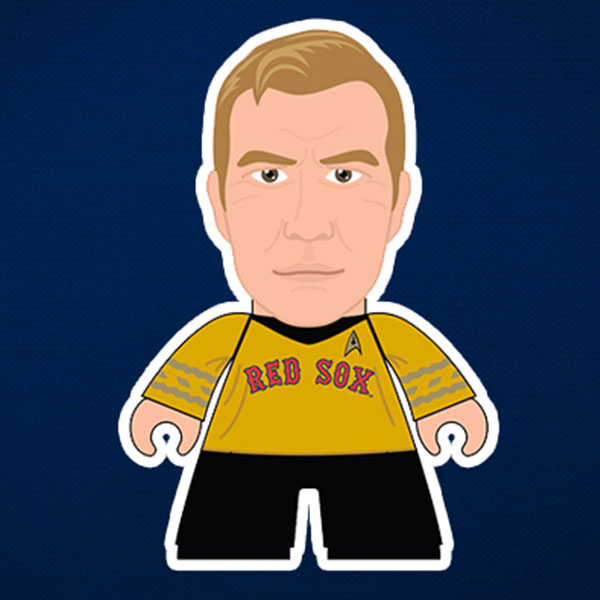 Captain Kirk Red Sox Figure