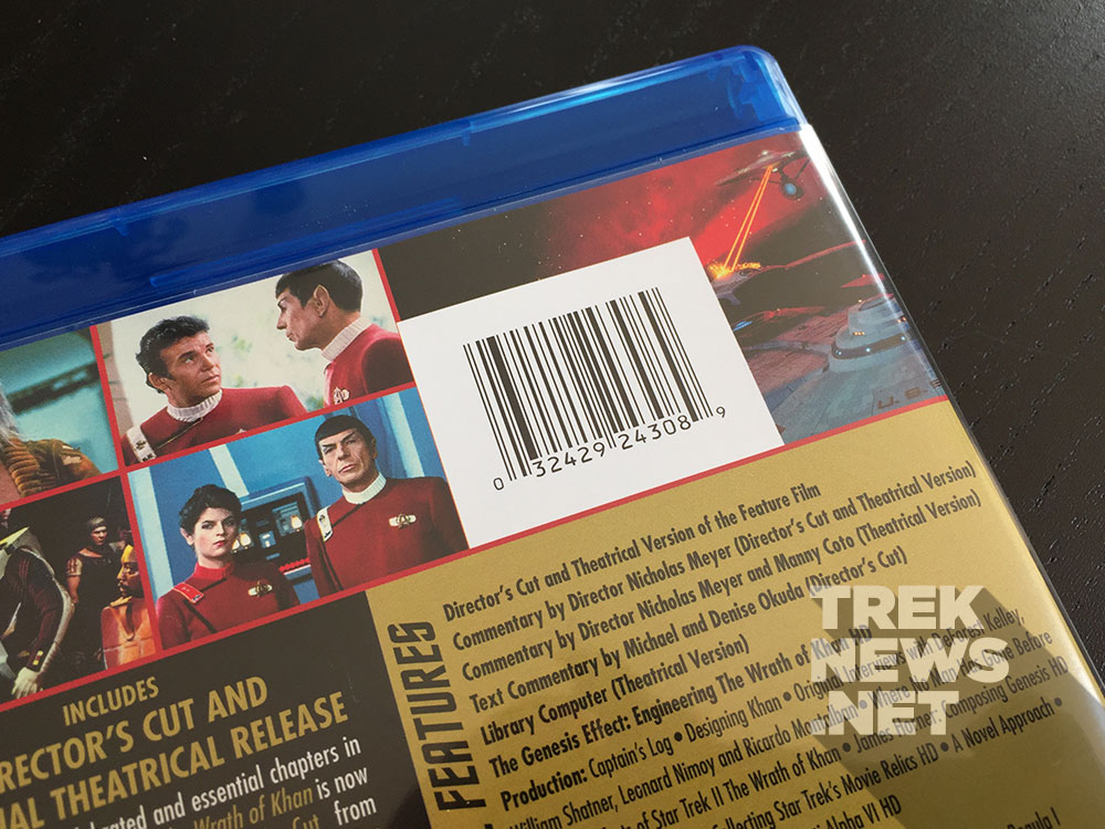 Star Trek II: The Wrath of Khan - The Director's Cut on Blu-ray