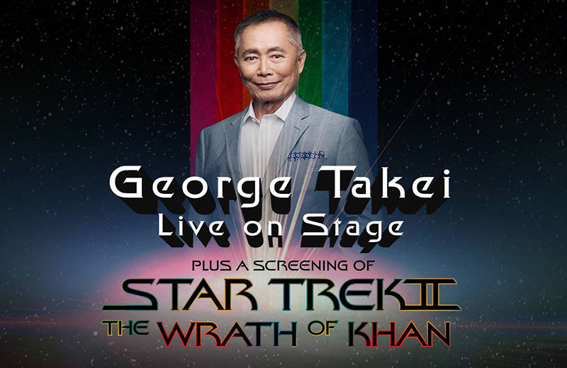 George Takei at the Boch Center on February 3