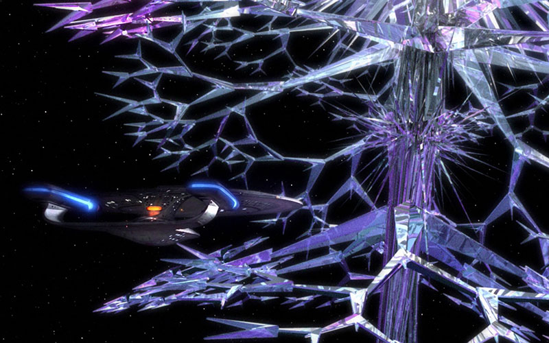 The Crystalline Entity from TNG-Remastered "Datalore"