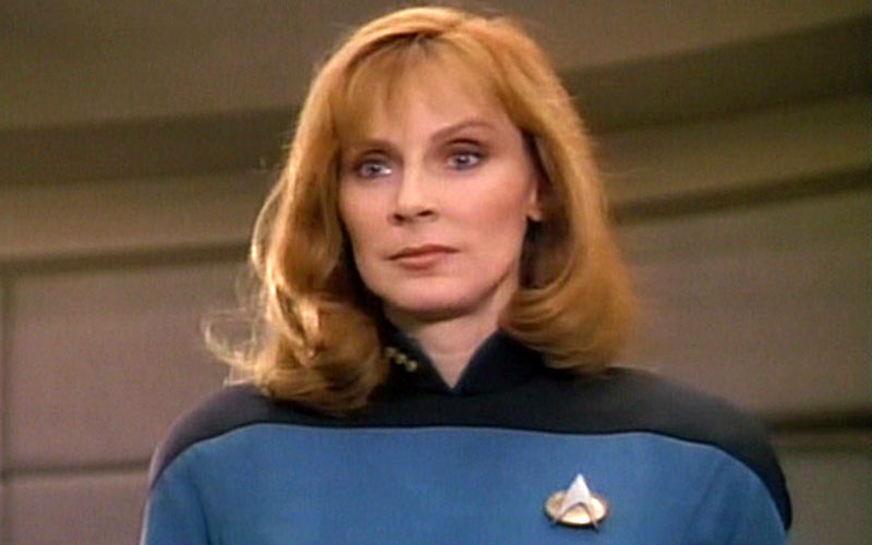 Gates McFadden as Doctor Beverly Crusher on Star Trek: TNG