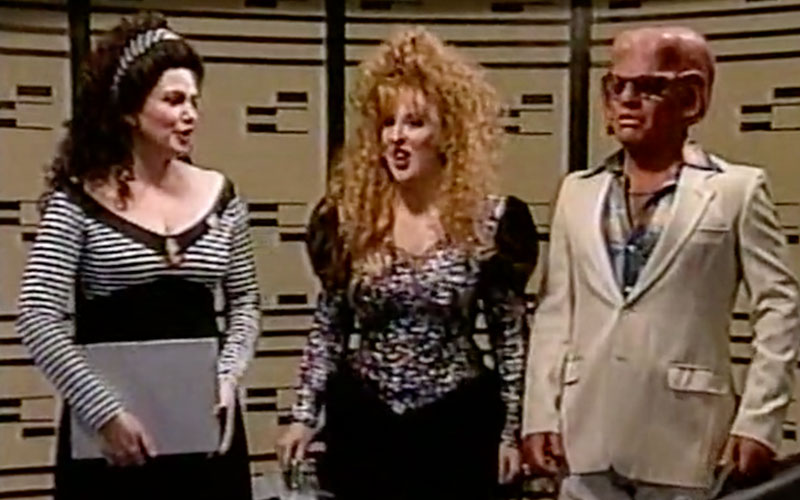 Saturday Night Live's Star Trek: The Next Generation/Love Boat skit from 1994
