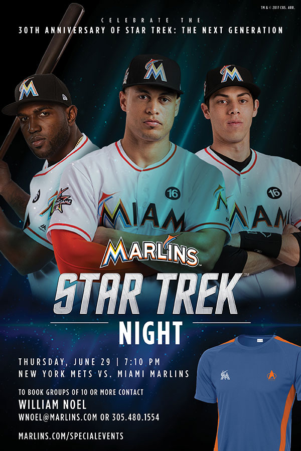 Miami Marlins "Star Trek Night"