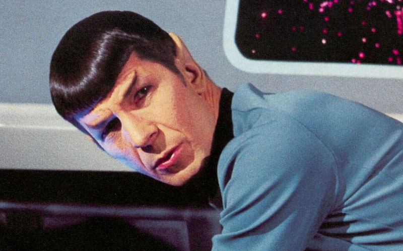 Leonard Nimoy as Spock on Star Trek: The Original Series