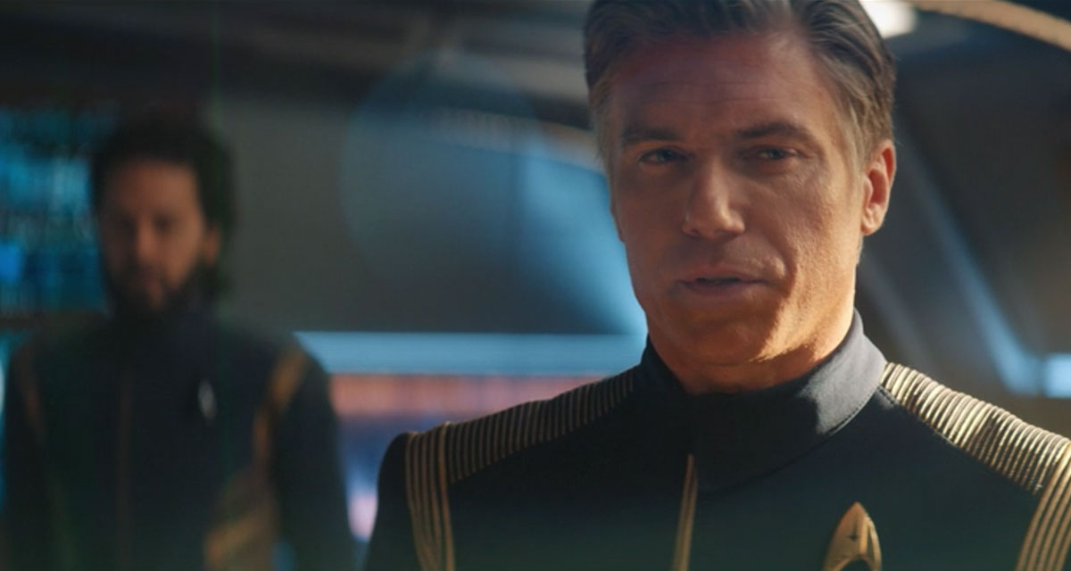 Anson Mount as Christopher Pike