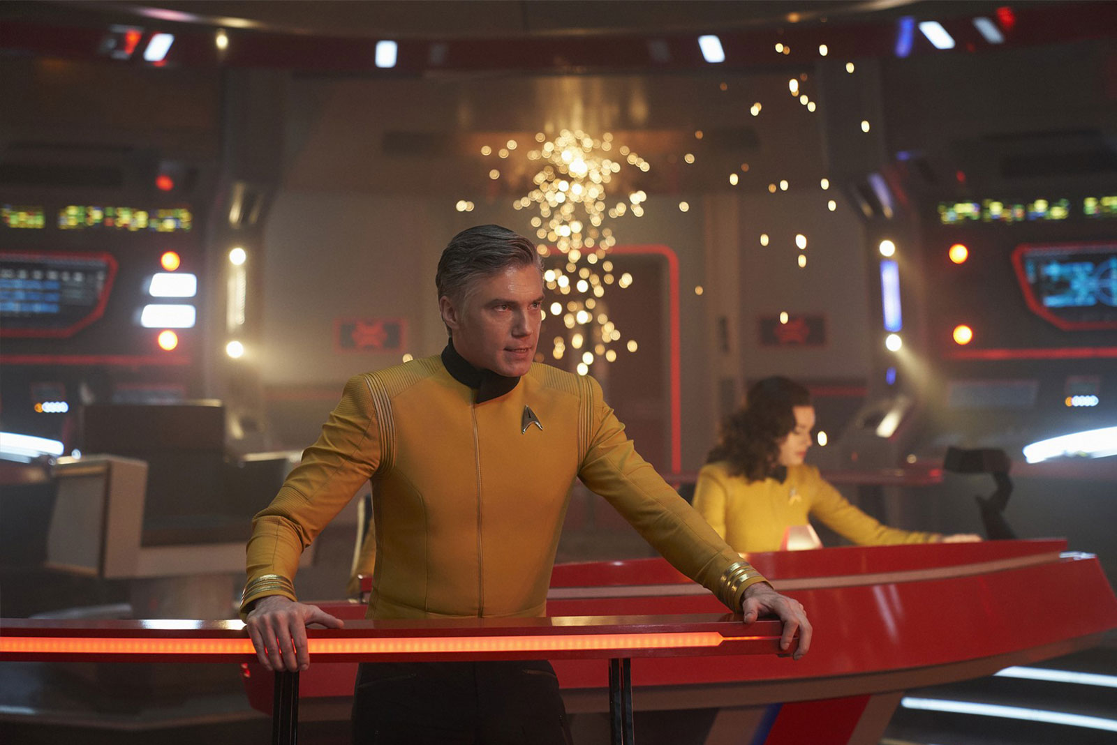 Anson Mount as Captain Christopher Pike