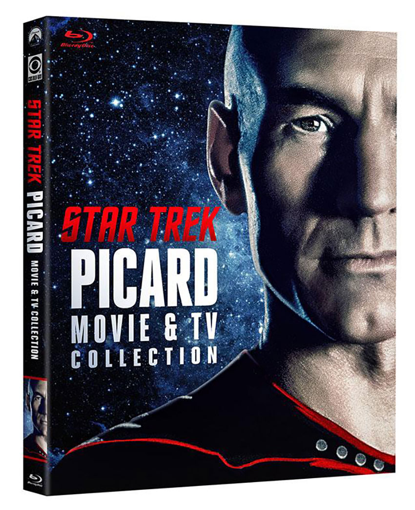 Star Trek Picard Movie & TV Collection Blu-ray cover art