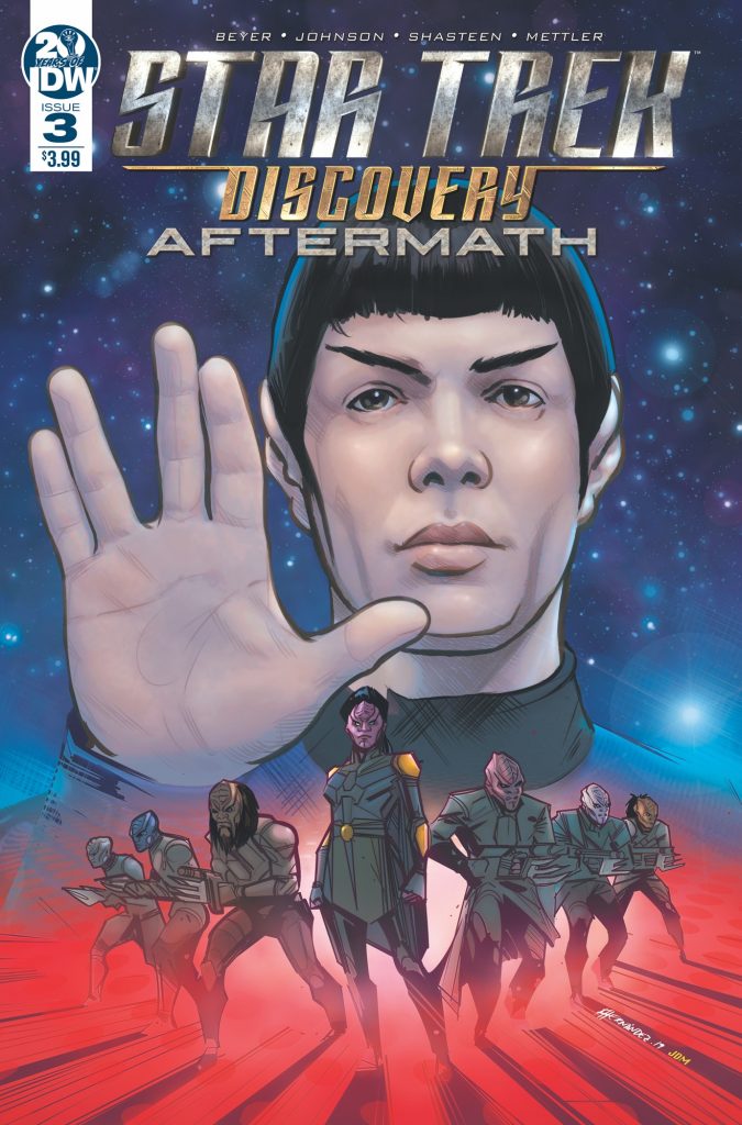 Star Trek: Discovery Aftermath 3 cover by Angel Hernandez
